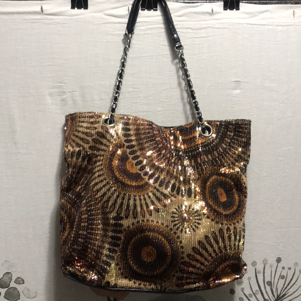 Sunflower Sequin Bag.